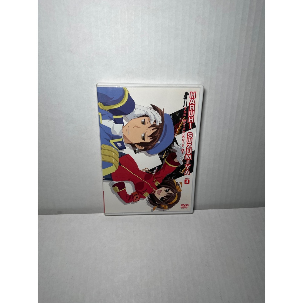 The Melancholy of Haruhi Suzumiya Vol 4 Anime DVD Alternate Cover Art